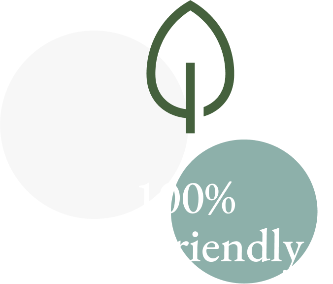 Eco friendly 100%