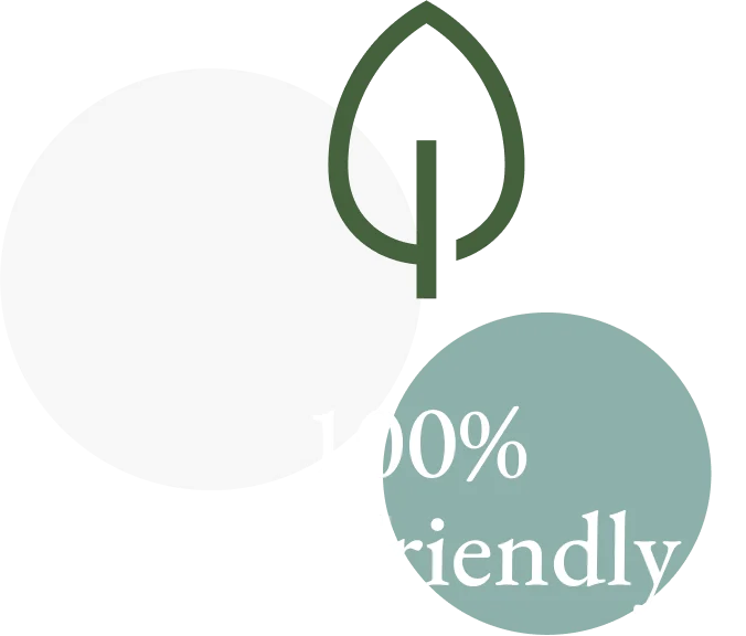 Eco friendly 100%